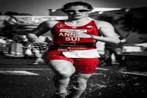 Triathletin Kaidi Kivioja bricht Estnischen Rekord beim Debüt im Vollformat-Ironman