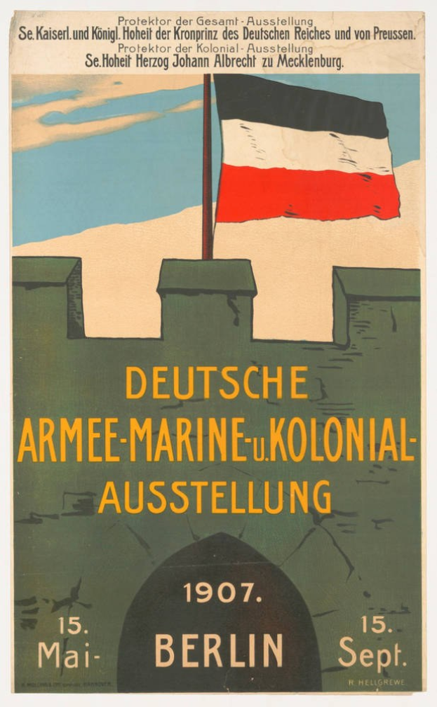 Deutsche Flagge über Text auf einem Plakat angezeigt, wahrscheinlich erklärt sie ihre Bedeutung.